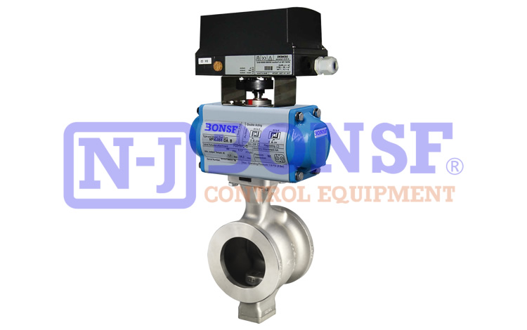 V Series Regulating ball valve